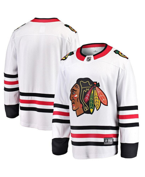 Men's White Chicago Blackhawks Breakaway Away Jersey