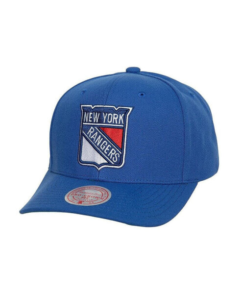 Men's Blue New York Rangers Team Ground Pro Adjustable Hat