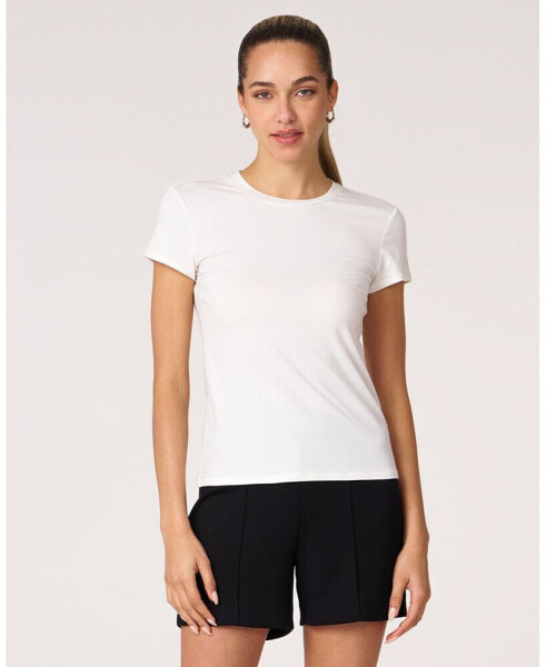 Women's Rebody Essentials Fitted Short Sleeve Top For Women