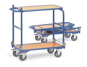 fetra 1141 - Steel - Transport trolley - Blue - 250 kg - 4 wheel(s) - 16 cm