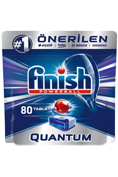 Таблетки для посудомоечных машин Finish Quantum 80 Tablet