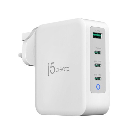 j5create 130W GAN USB-C 4-PORT CHARGER -