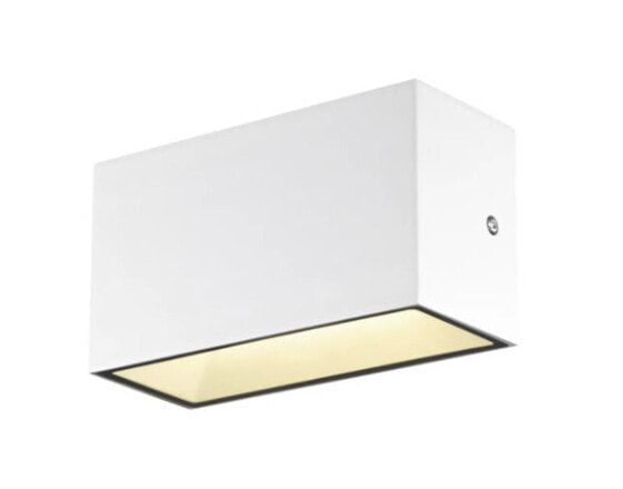 SLV SITRA M WL UP/DOWN - Outdoor wall lighting - White - Aluminium - IP44 - Facade - Garage - Garden - Patio - I