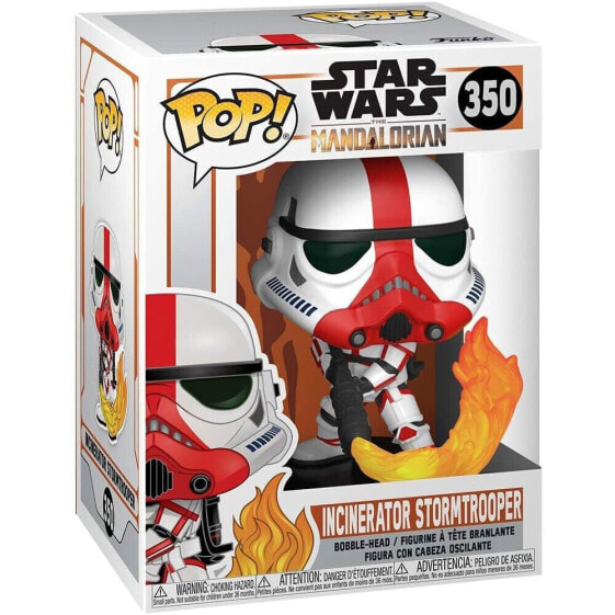 FUNKO POP Star Wars Mandalorian Incinerator Stormtrooper Figure