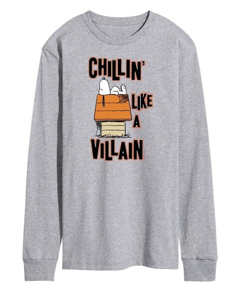 Men's Peanuts Chillin' Like a Villain T-shirt