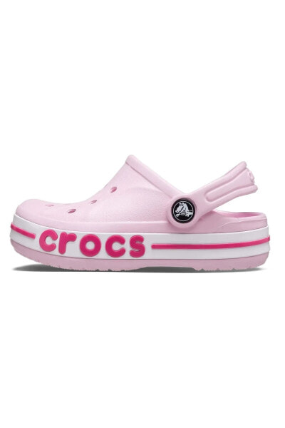 Босоножки для девочек Crocs Terlik Bayaband Clog T Ballerine Pink 207018-6tg