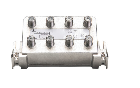 Triax AFC 1661 - Kabelsplitter - 5 - 1218 MHz - Grau - COAX - 135 mm - 40 mm