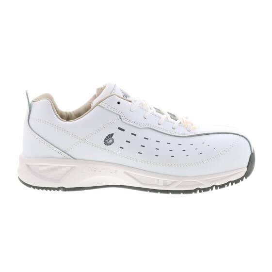 Nautilus Specialty Electrostatic Dissipative Soft Toe SD10 Mens White Work Shoes