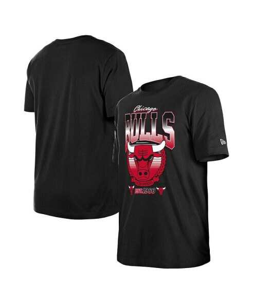 Men's and Women's Black Chicago Bulls Summer Classics T-Shirt