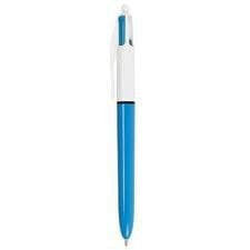 BIC 889969 - Clip - Clip-on retractable ballpoint pen - Black - Blue - Green - Red - 12 pc(s)