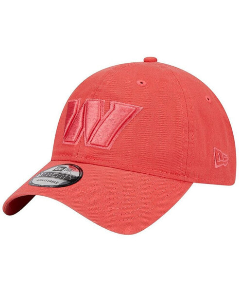 Men's Red Washington Commanders Core Classic 2.0 Brights 9TWENTY Adjustable Hat