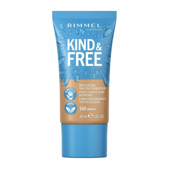 Основа-крем для макияжа Rimmel London Kind & Free 160-vanilla (30 ml)