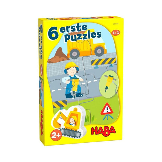 HABA My first 6 puzzles - construction sites