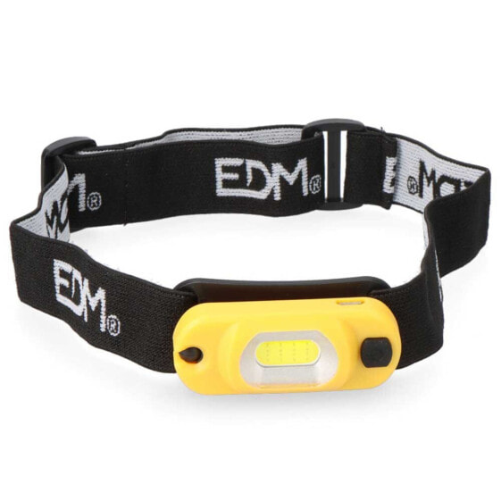 Фонарь налобный EDM 1W 3.7V 6000k 250mah LED XL - USB