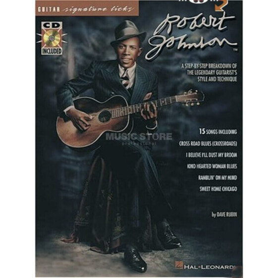 Hal Leonard Robert Johnson Guitar Signature Licks, DVD