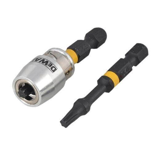 DeWalt Tip of Stroke. PH2X50 /2 ПК +Магнитная ручка с экстремальным ударом