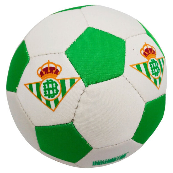 Мини-мяч из пены REAL BETIS набор из 1 шт. белый/зеленый