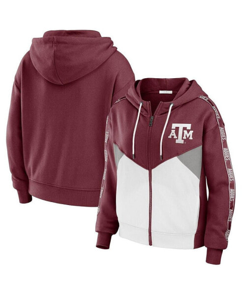 Толстовка WEAR by Erin Andrews Maroon Aggies