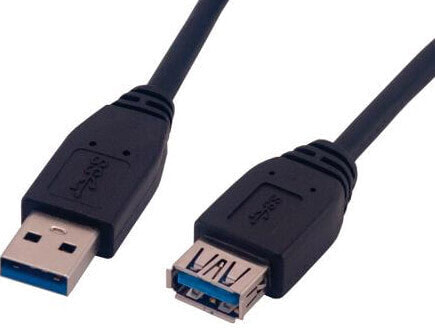 MCL Samar MCL USB 3.0 - M/FM - 3m - 3 m - USB A - USB A - USB 3.2 Gen 1 (3.1 Gen 1) - Male/Female - Black