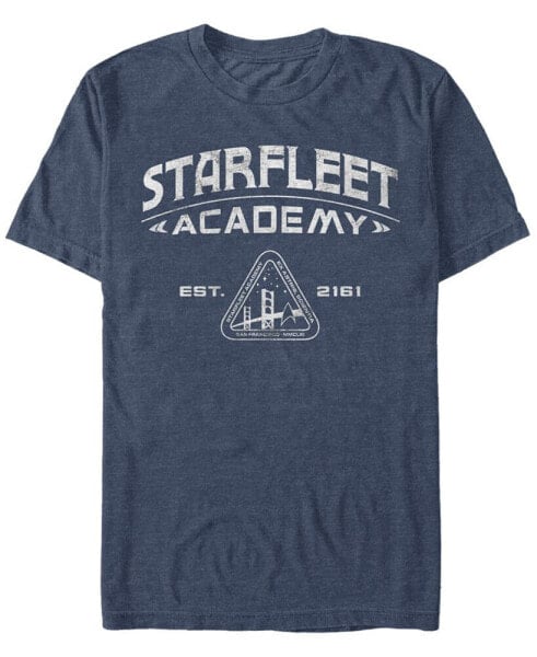 Star Trek Men's Starfleet Academy Established 2161 Short Sleeve T-Shirt