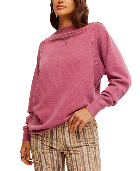 Women's Sammie Long-Sleeve Cotton Thermal Top