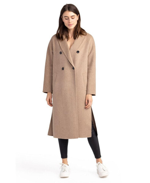 Women Guestlist Oversized Double Breasted Coat