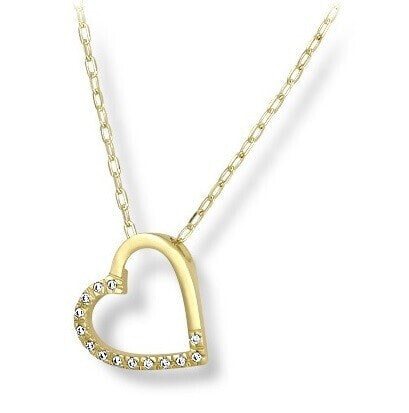 Romantic necklace made of yellow gold 279 001 00084 00