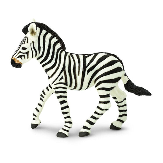 Фигурка Safari Ltd Zebra Foal Figure Wild Safari (Дикие сафари).