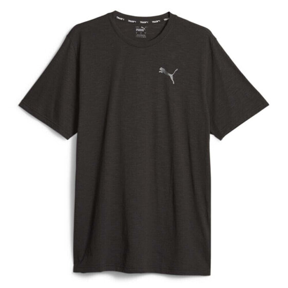 Puma Blacked Out Logo Crew Neck Short Sleeve Athletic T-Shirt X Cs Mens Size XXL