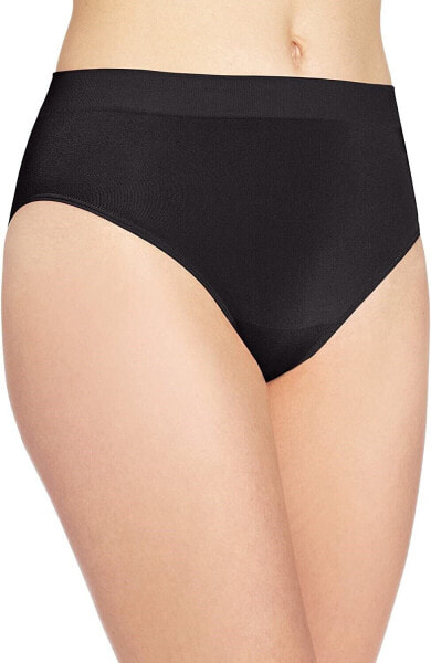 Wacoal 242142 Womens B-Smooth High-Cut Panty Underwear Black Size Large