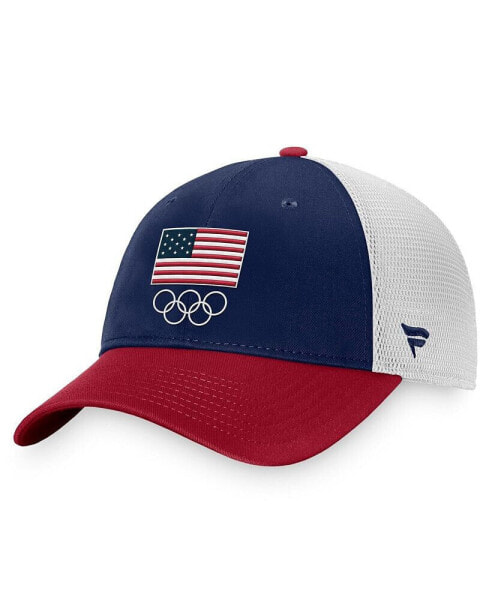Men's Navy, White Team USA Adjustable Hat