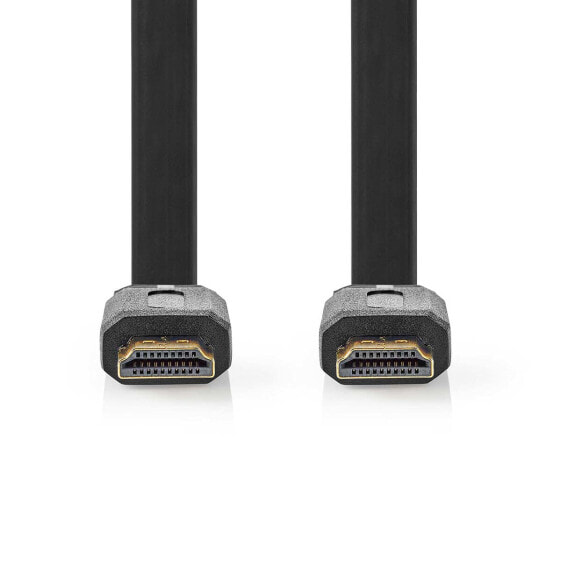 Nedis CVGL34100BK100 - 10 m - HDMI Type A (Standard) - HDMI Type A (Standard) - 3D - 10.2 Gbit/s - Black
