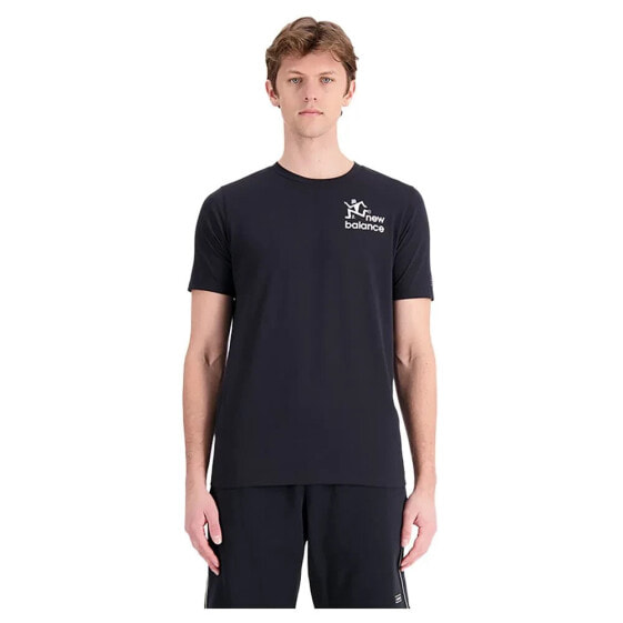 NEW BALANCE Tenacity Heathertech Graphic short sleeve T-shirt