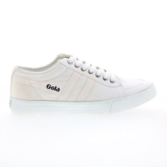 Gola Comet CMA516 Mens White Canvas Lace Up Lifestyle Sneakers Shoes 8