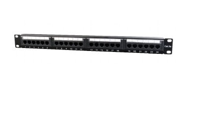 Gembird NPP-C524CM-001 - Black - Steel - 48.3 cm (19") - 483 mm - 47 mm - 86 mm