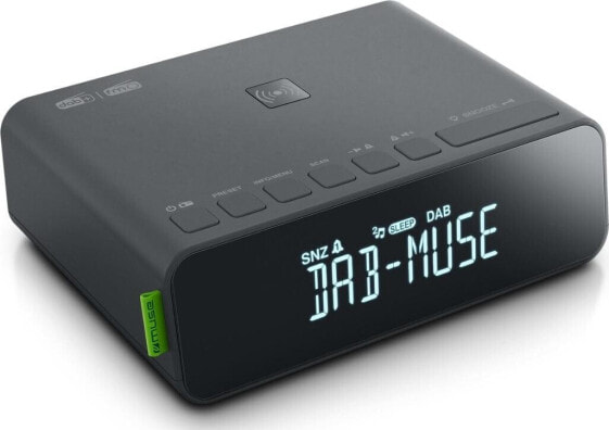 Radiobudzik Muse Muse DAB+/FM RDS Radio M-175 DBI Alarm function, AUX in, Black