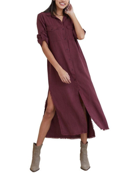 Bella Dahl Maxi Shirtdress Women's S