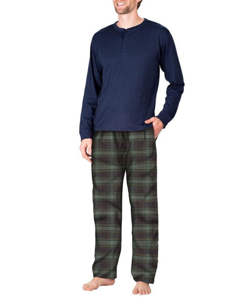 Men's Flannel Pajama Set