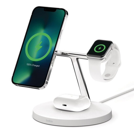 Belkin WIZ017vfWH - Indoor - AC - Wireless charging - White