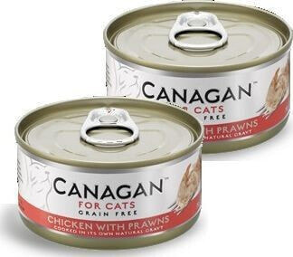 Влажный корм для кошек Canagan CANAGAN TUNA WITH PRAWNS 75 г