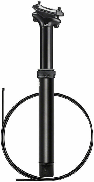 Crank Brothers Highline 3 Dropper Seatpost - 27.2, 80mm, Black