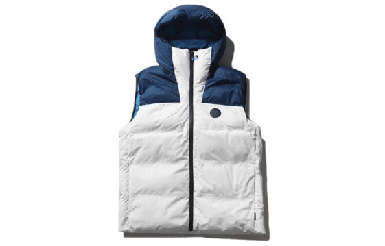 Timberland 休闲舒适保暖连帽马甲 男款 海峡蓝-白色 / Куртка Timberland Trendy Clothing Featured Jacket A1ZHVW41
