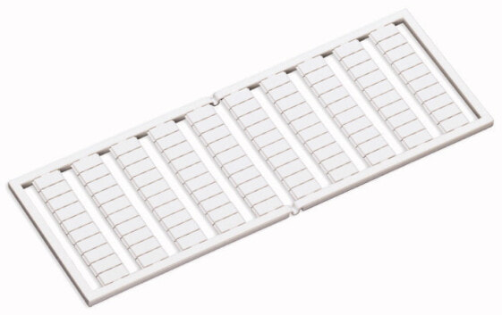 WAGO 209-621 - Terminal block markers - White - 5 mm - 7.8 g