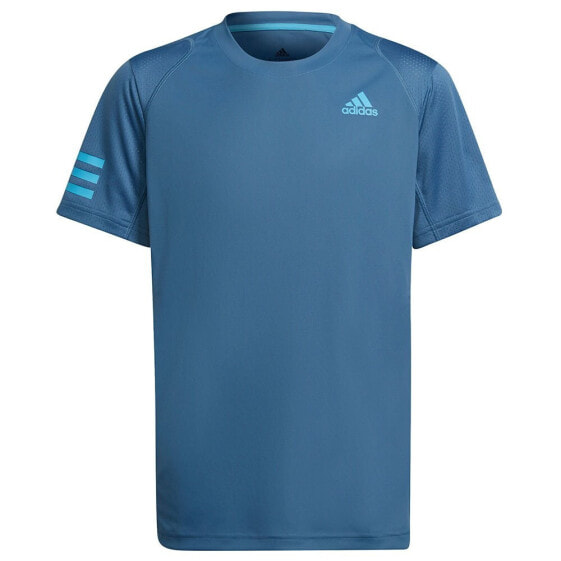 Футболка мужская Adidas Club 3 полосы с коротким рукавом