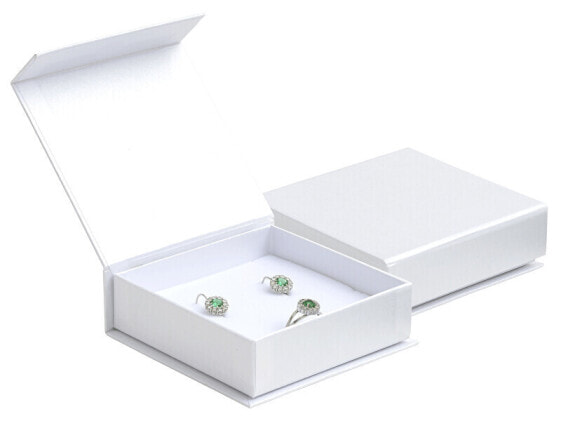 White gift box for jewelry set VG-5 / AW