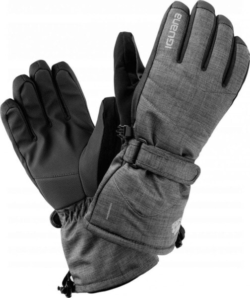Перчатки спортивные Iguana Axel Dark Grey Melange/Black размер L/XL