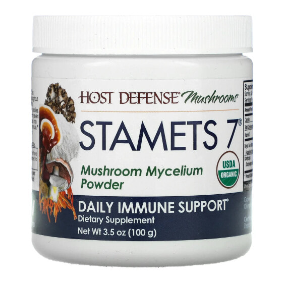 Hot Defense Mushrooms, STAMETS 7, 3.5 oz (100 g)