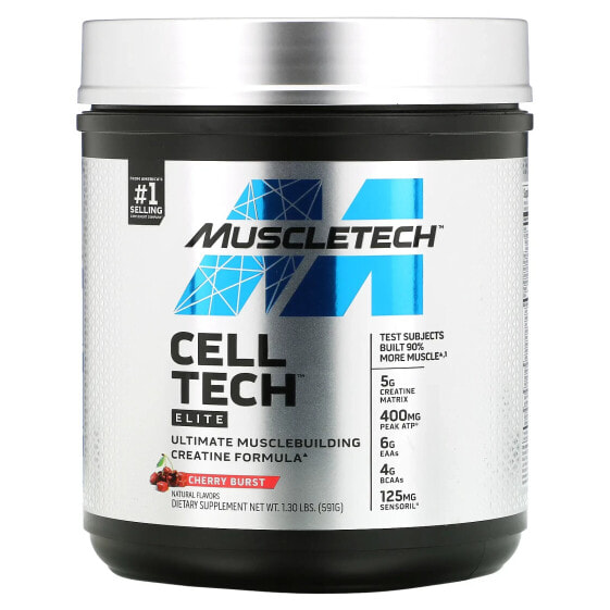 MuscleTech, Cell Tech, Elite, ледяные ягоды, 594 г (1,31 фунта)