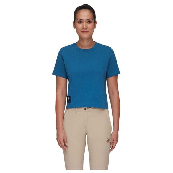 MAMMUT Massone Cropped Patch short sleeve T-shirt