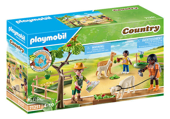 Игровой набор Playmobil Альпака-трек 71251